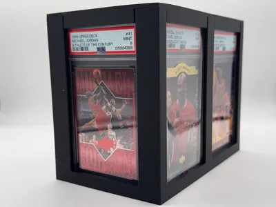 Graded Card Display & Storage Box (Slab Station)