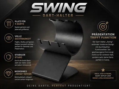 Dart Stand/Dart Holder "Swing"