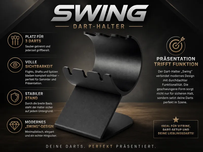 Dart-Ständer/Dart-Halter "Swing"