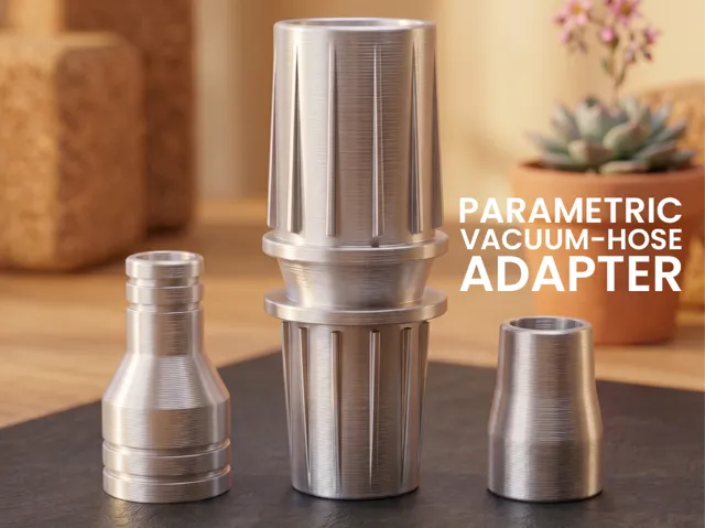 Universal vacumm adapter maker