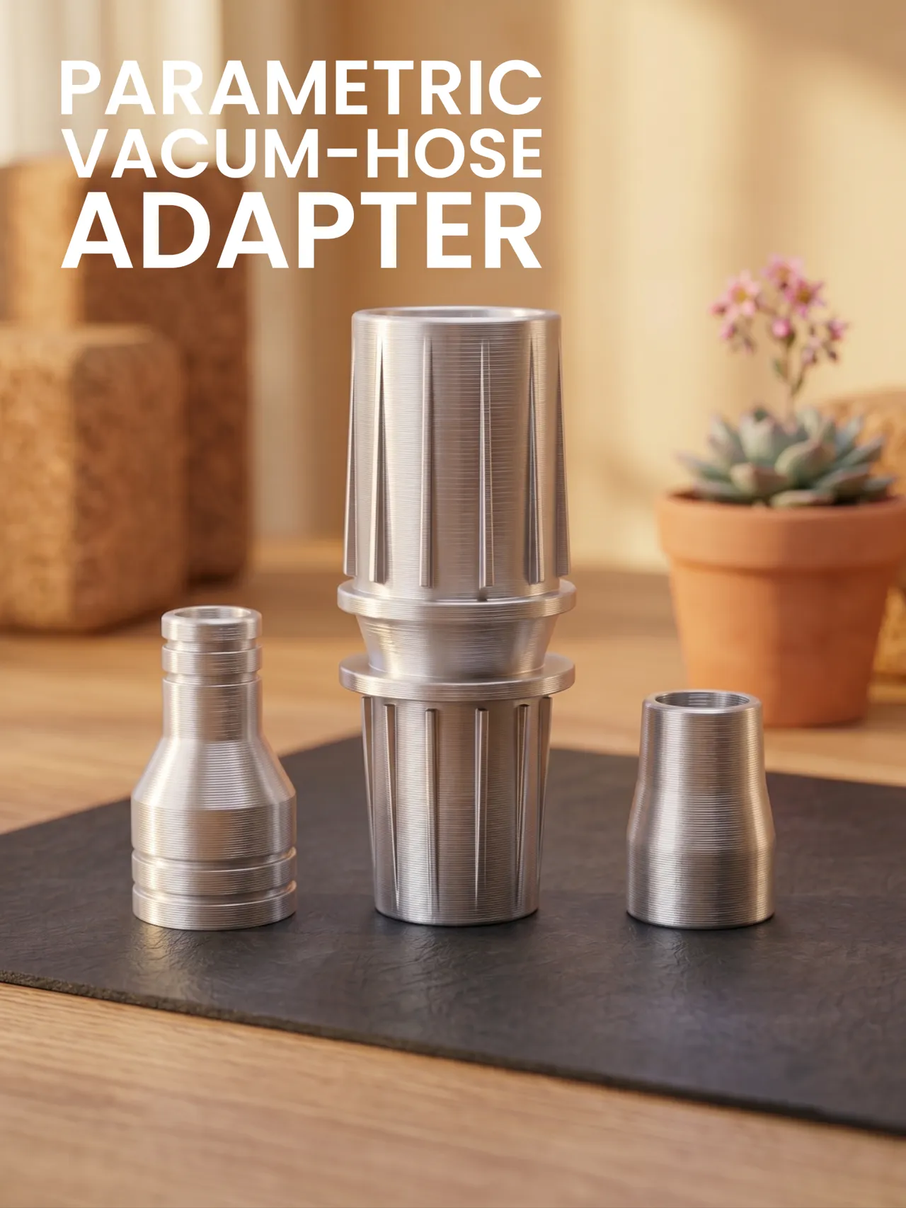 Universal vacumm adapter maker view 2
