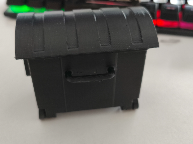 Playmobil compatible trash container for car 71234