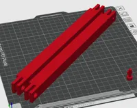11 inch interlocking - 0.2mm layer, 2 walls, 15% infill