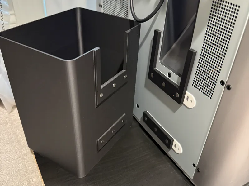 Magnetic Filament Poop Chute Bin, No Supports