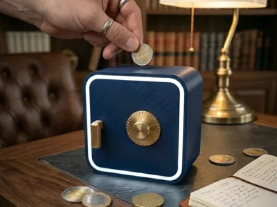 Mini Safe Piggy Bank