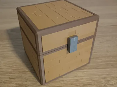 Minecraft Chest Box no AMS 100mm