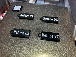 Yamaha Reface Zipper Tags  for Case - CP DX CS YC