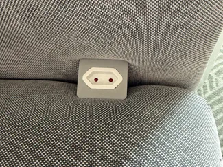 Couch - Power Outlet / Extension Cable - Wedge