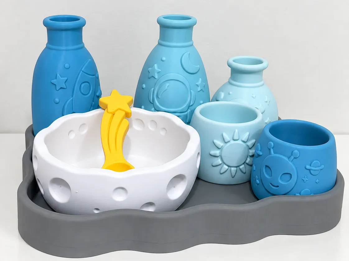 Space potion set - Free 3D Print Model - MakerWorld