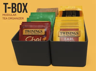 TBox - Modular Tea Organizer