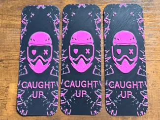 Caught Up Bookmark from Into Darkness Series