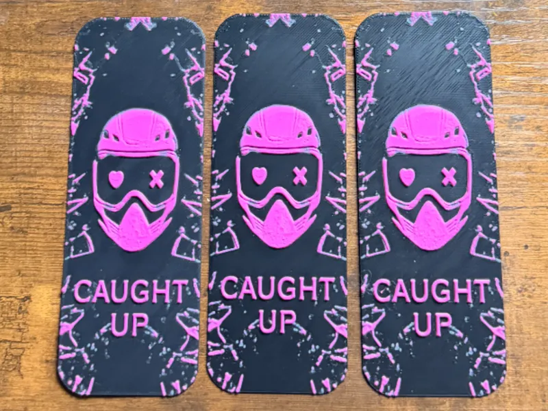 Caught Up Bookmark from Into Darkness Series