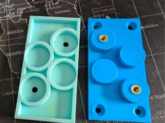 Garden mesh mount