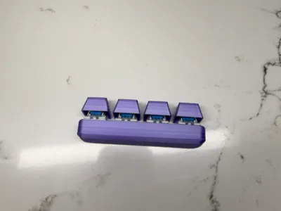 Mechanical Key Switch Fidget Clicker - 4 