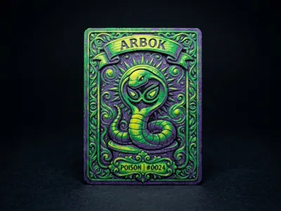 Arbok #0024 Pokemon Card