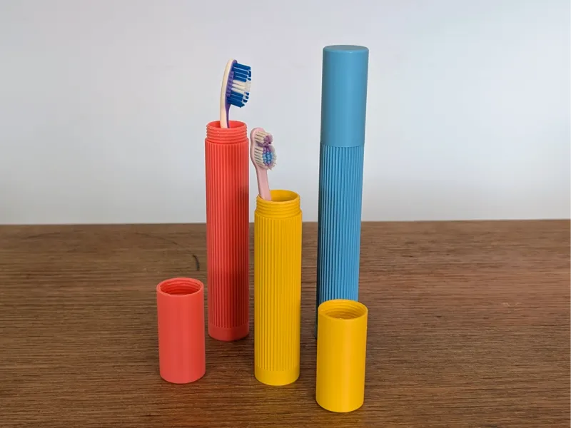 Toothbrush travel case - two sizes