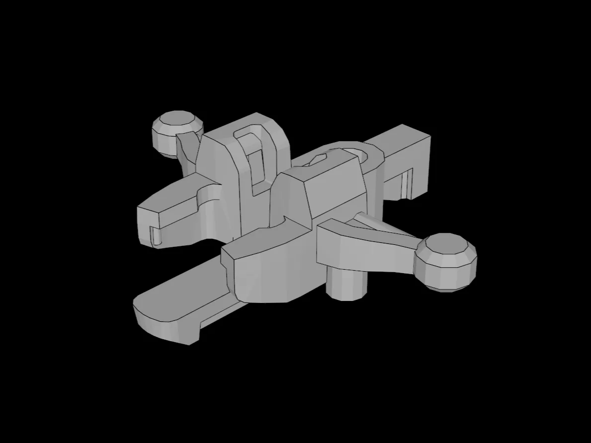 Brick Compatible Minifig Weapon Crossbow