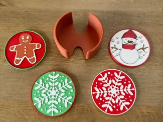 Christmas Coasters