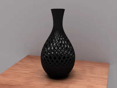 Mesh Decorative Vase