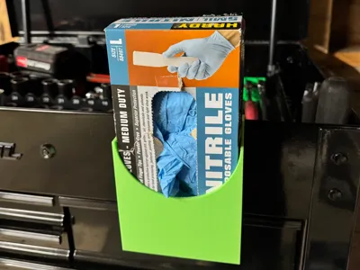 Over-the-Lip Glove Box Holder for U.S. General
