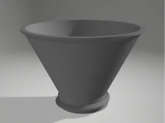 Screw-In Funnel for Spool Silica Containers