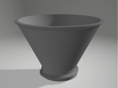 Screw-In Funnel for Spool Silica Containers