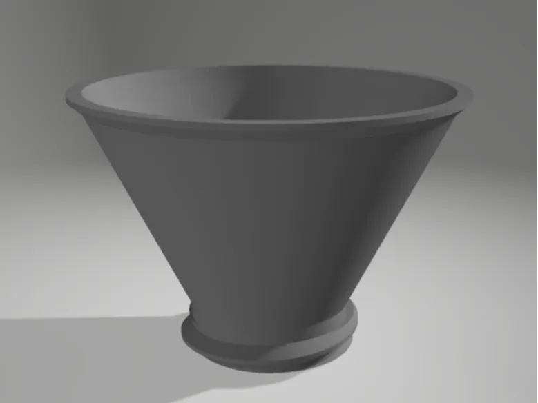 Screw-In Funnel for Spool Silica Containers