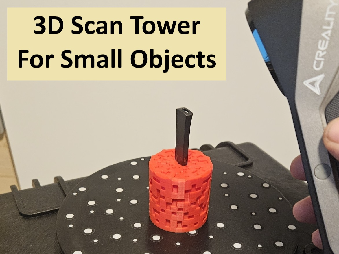 3D Scanning Tower for Small Objects