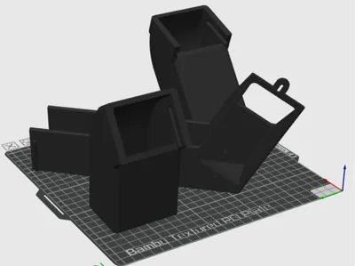 Bambu P1 and X1 Screw On Poop Chute with Guide