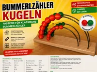 Bummerlzählerkugeln - Schnapsen - 7 Stück je Größe
