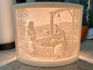 Woman at the Well Lithophane