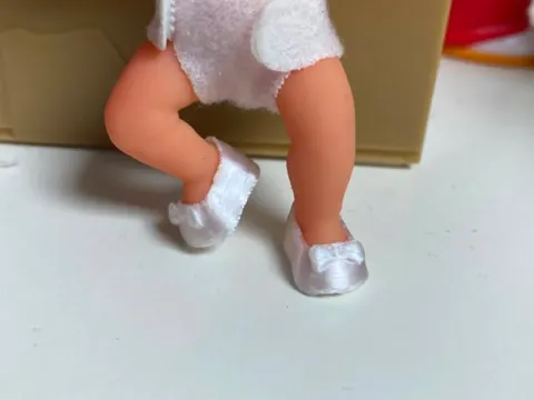 Letrero o emblema decorativo: Scarpine con fiocco per My Mini Baby Zuru — referencia de MakerWorld