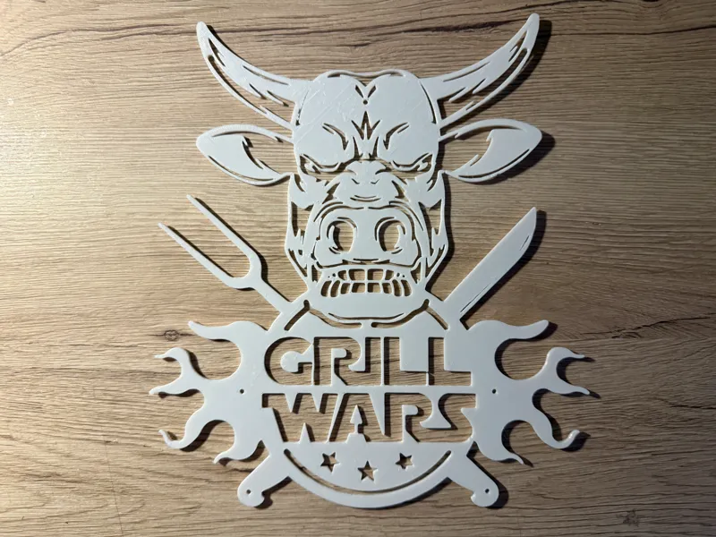 Grill Wars - Wandbild