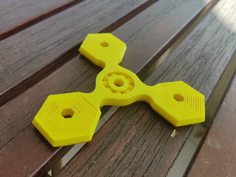 Fidget hexagon spinner 