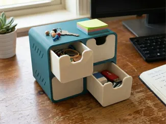 2x2 Mini Drawer Organizer Cube