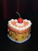 Yellow cherry cake