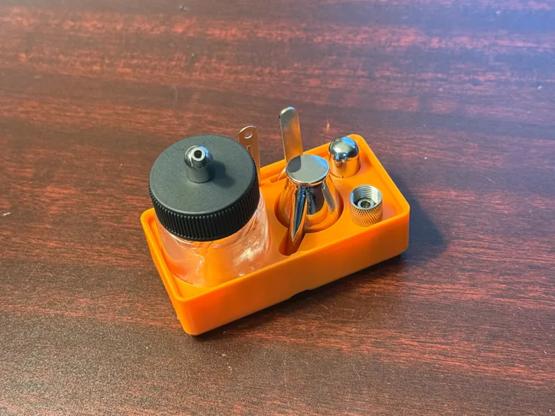 Siphon Feed Airbrush Parts - Gridfinity