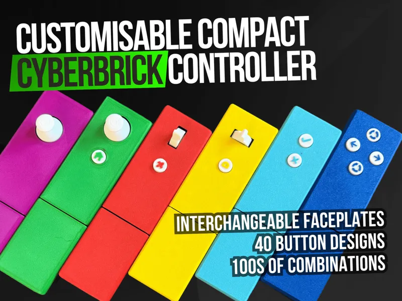 Customisable Compact CyberBrick Controller