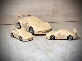 992 Porsche 911 GT3 RS Car Model (2 Sizes!)