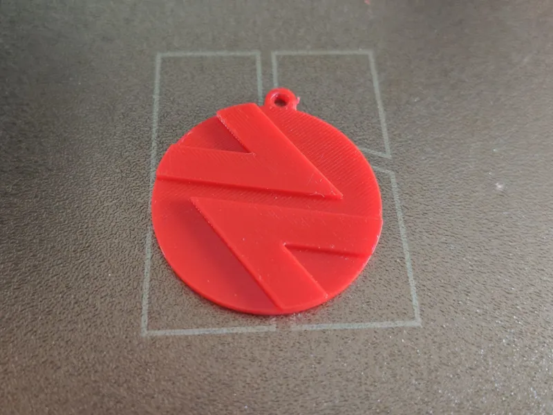 Old RENFE Logo Keychain