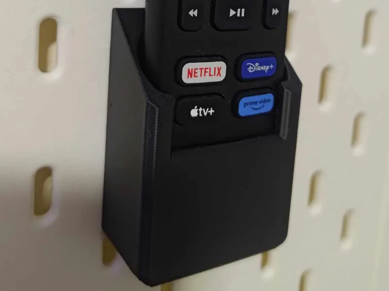Roku remote skadis holder