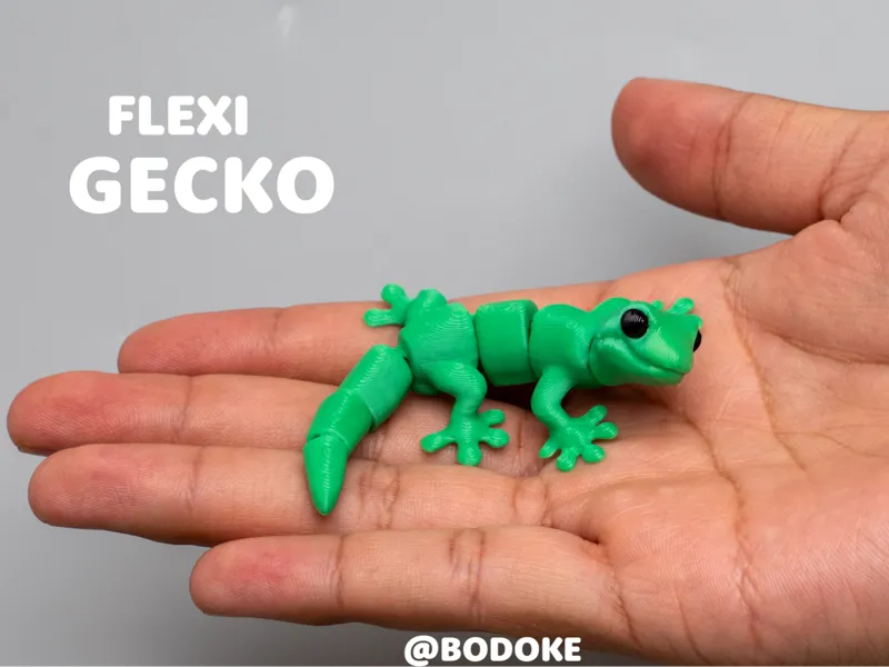 Tiny Gecko - Articulated