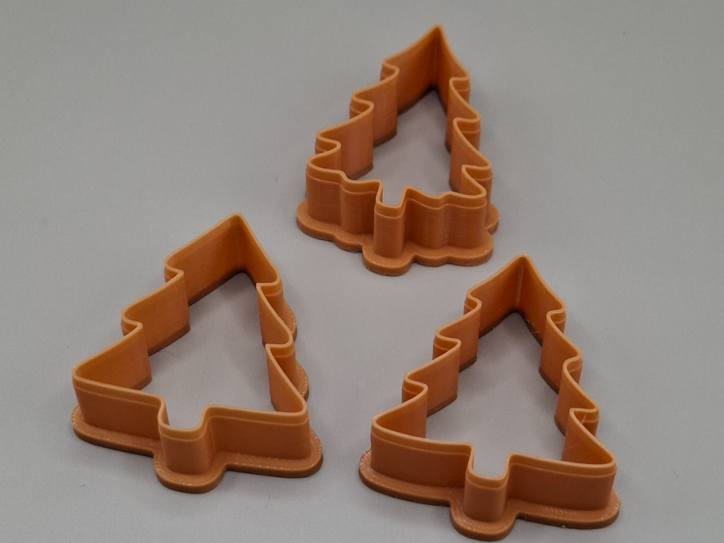 Christmas Tree Cutter Set For Clay, Cookies