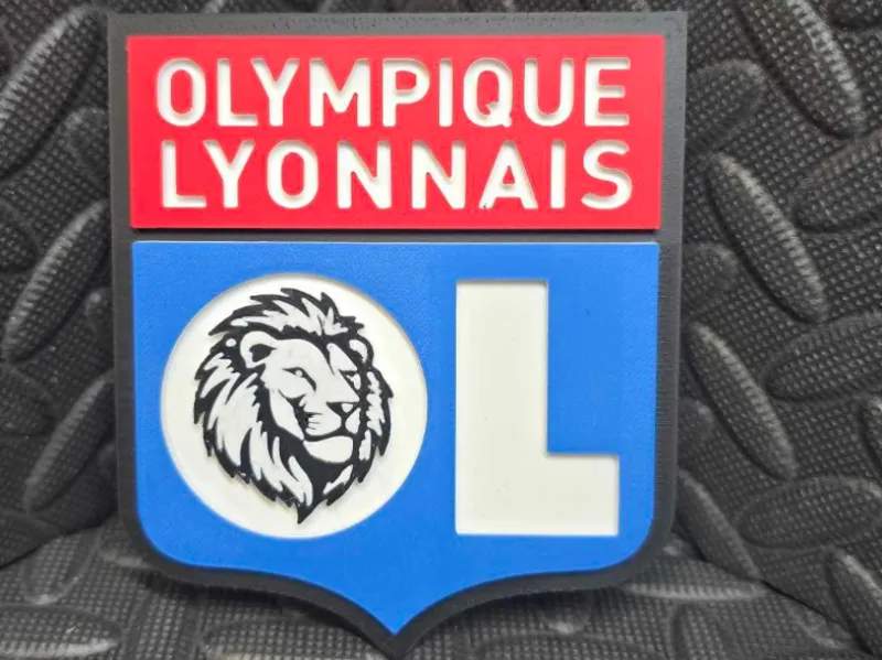 Version V2 du logo de l'olympique lyonnais 