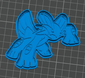 Swampert Cookie Cutter