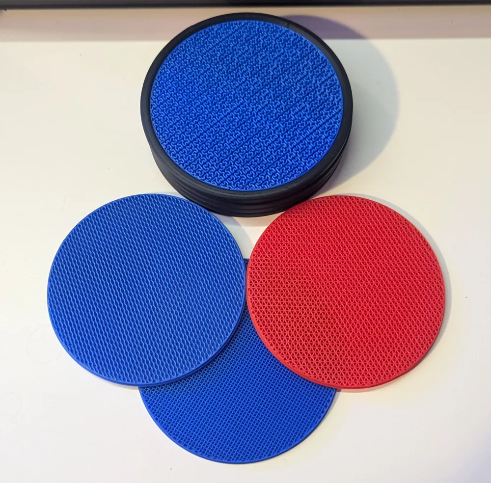 Infill Coaster Set - SFModular Type A by Snicklefritz - MakerWorld