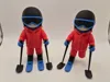 Adaptive Skiers 3&4 track painted and not painted