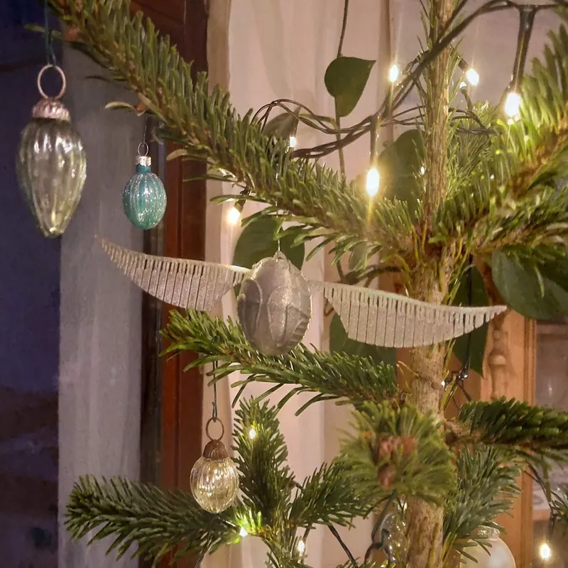 Golden Snitch Christmas Ornament