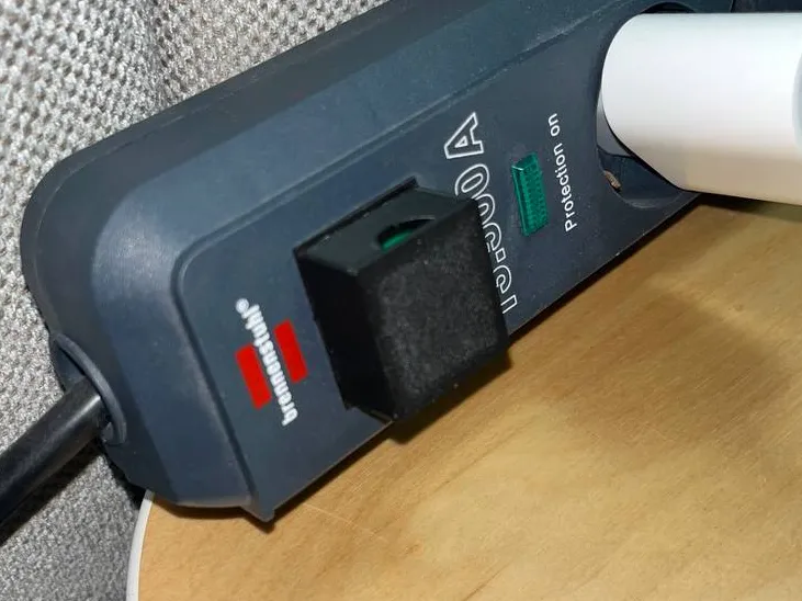 Extension Cord Power Button Cover
