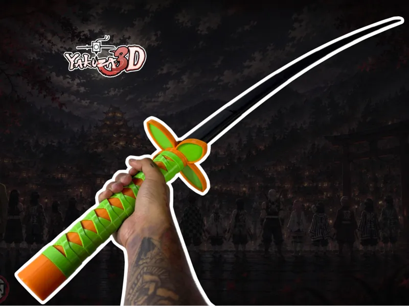 (Shinobu inspiración) Katana plegable definitiva